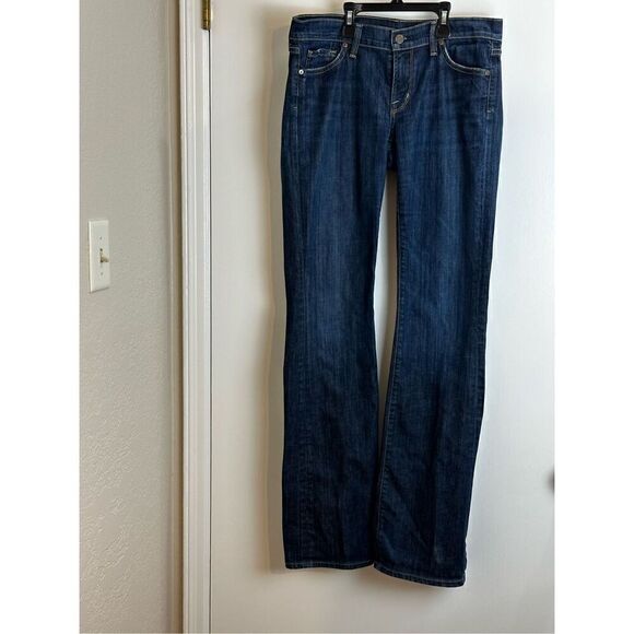 Citizens of Humanity blue jeans low waist boot cut Size 28 - Picture 1 of 12